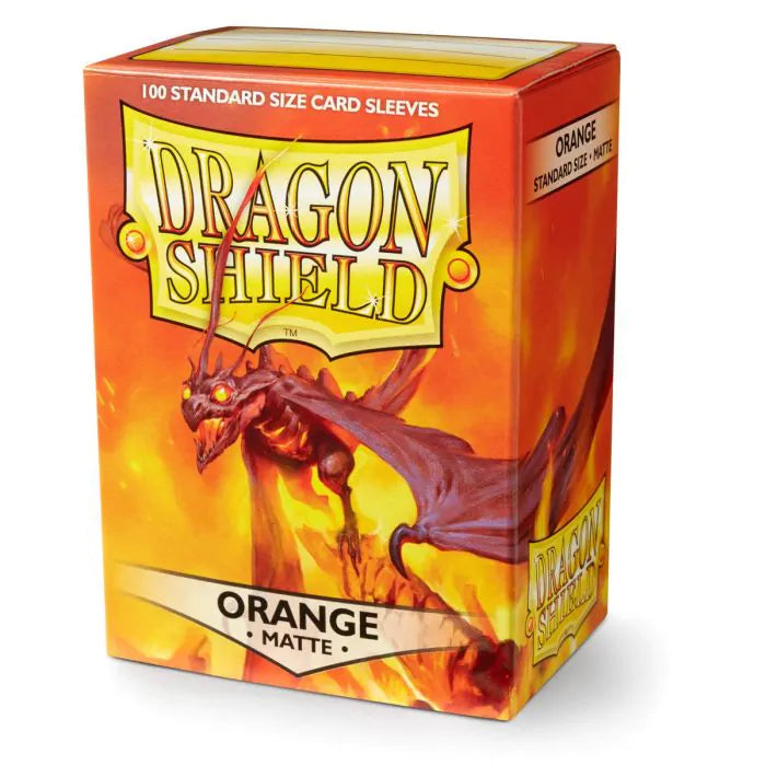 Dragon Shield 100 Matte Orange Standard