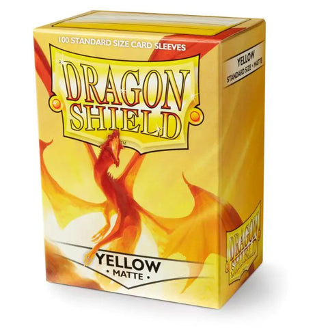 Dragon Shield 100 Matte Yellow Standard