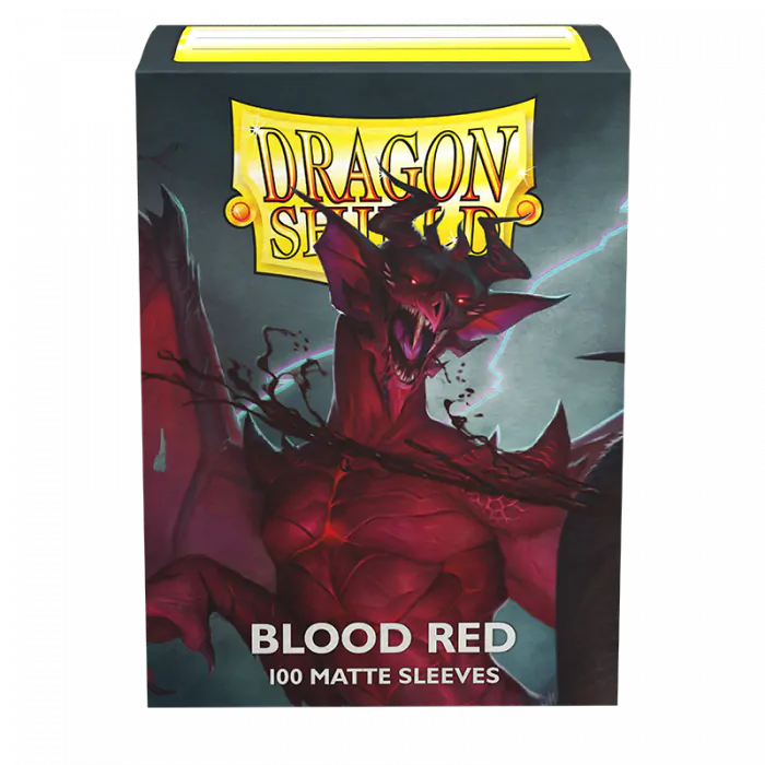 Dragon Shield 100 Matte Blood Red Standard