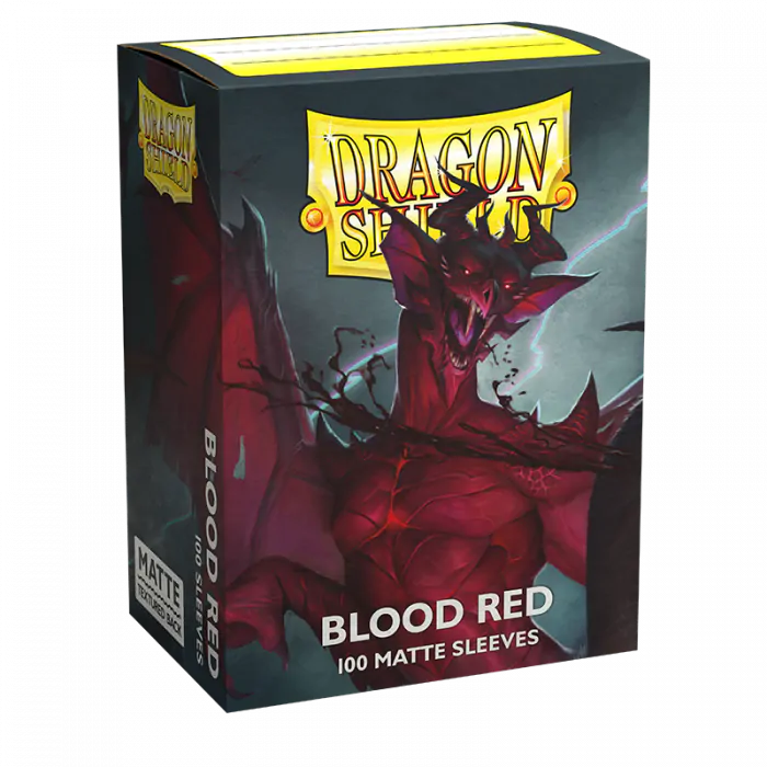 Dragon Shield 100 Matte Blood Red Standard