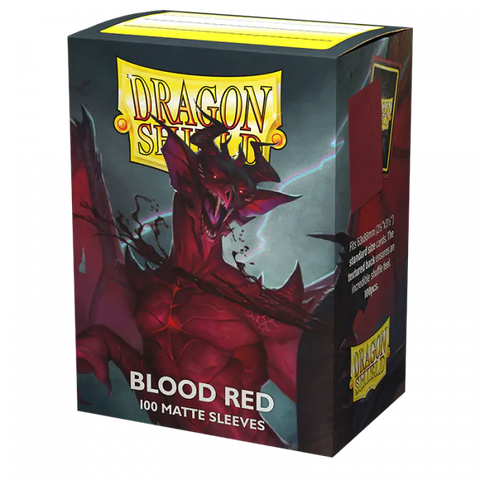Dragon Shield 100 Matte Blood Red Standard