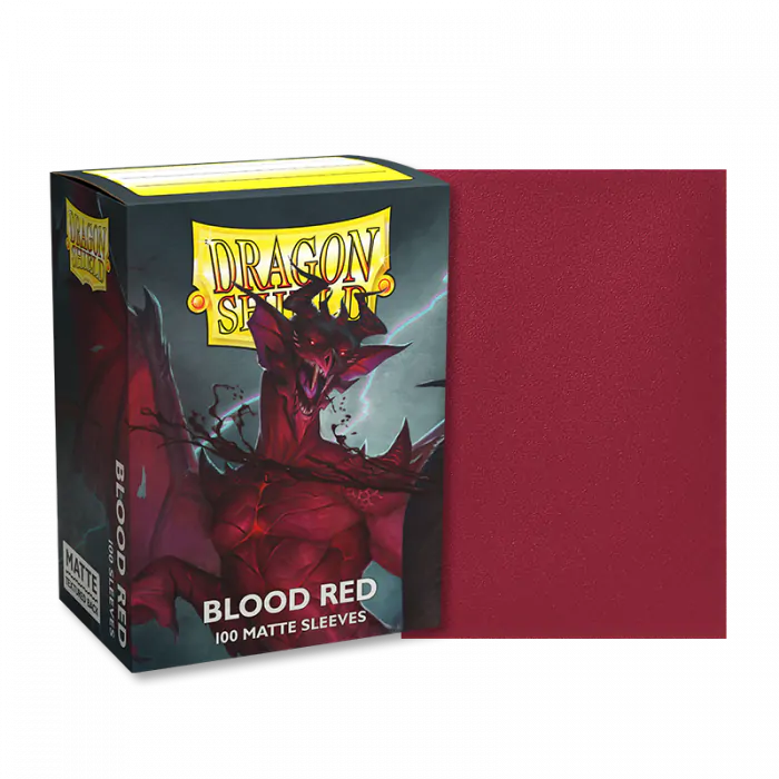 Dragon Shield 100 Matte Blood Red Standard