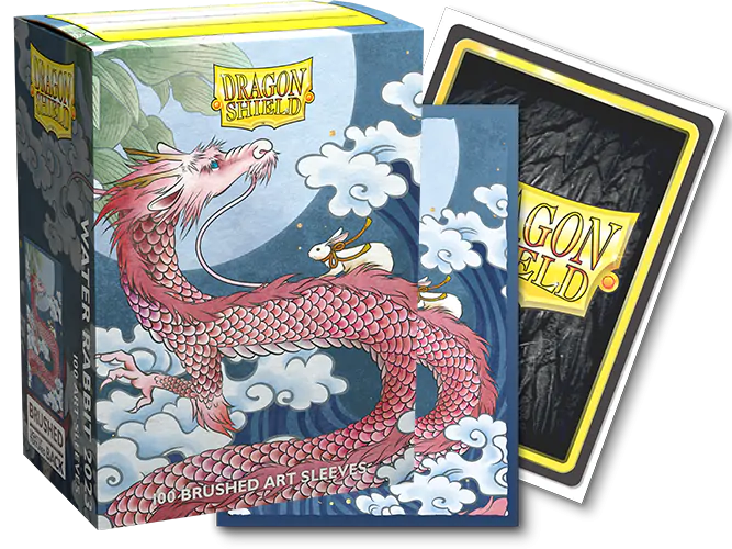 Dragon Shield 100 Brushed Art Water Rabbit Standard