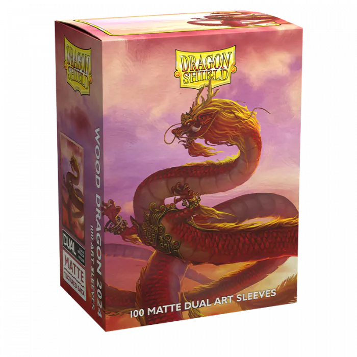 Dragon Shield 100 Art Year of the Dragon 2024 Standard