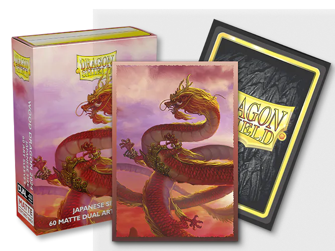 Dragon Shield 60 Japanese Art Year of the Dragon 2024 para Yu-Gi-Oh
