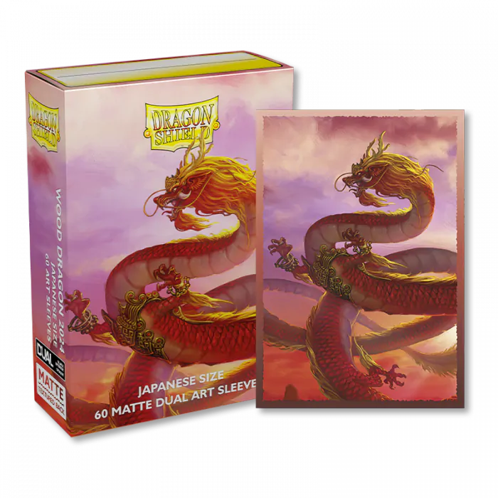 Dragon Shield 60 Japanese Art Year of the Dragon 2024 para Yu-Gi-Oh