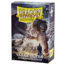 Dragon Shield 100 Matte Outer Sleeves Clear