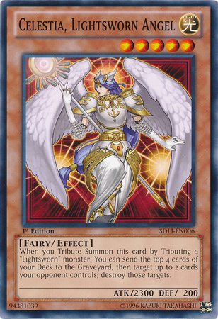 Celestia, Lightsworn Angel [SDLI-EN006] Common ESPAÑOL