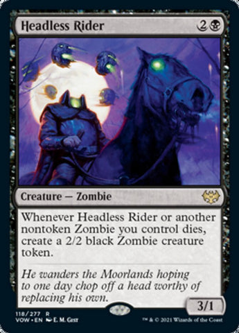 Headless Rider [Innistrad: Crimson Vow] ESPAÑOL