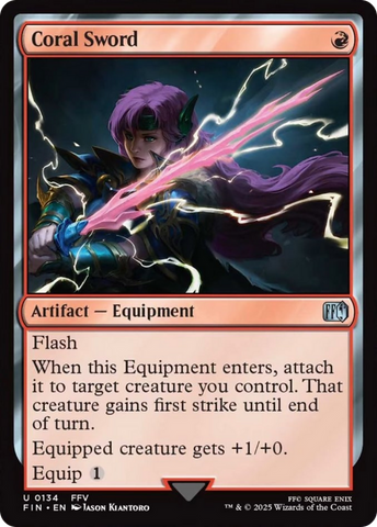 Coral Sword [FINAL FANTASY]