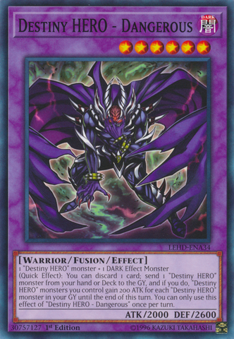 Destiny Hero - Dangerous [LEHD-ENA34] Common ESPAÑOL