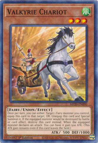 Valkyrie Chariot [MP20-EN090] Common ESPAÑOL