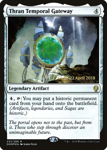 Thran Temporal Gateway [Dominaria Prerelease Promos] ESPAÑOL