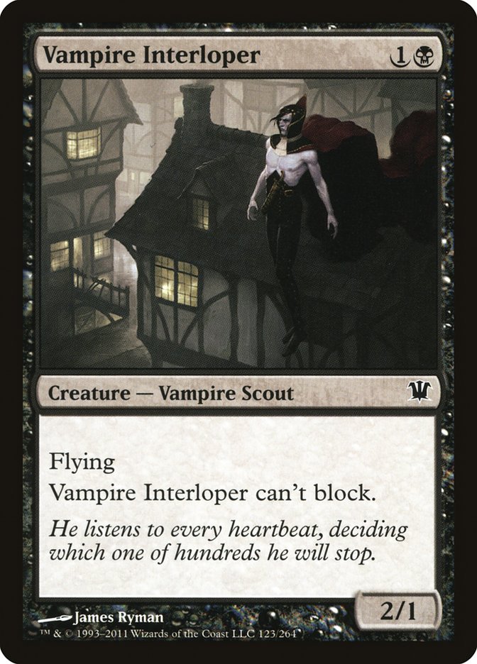 Vampire Interloper [Innistrad] ESPAÑOL