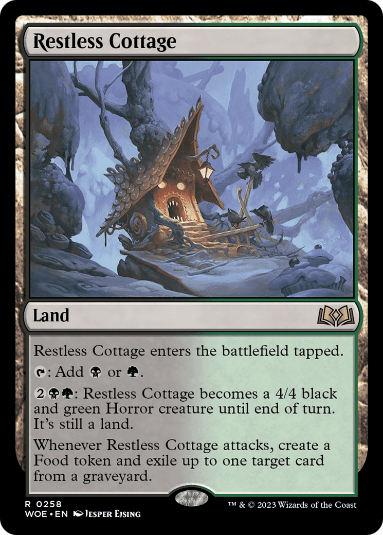 Restless Cottage [Wilds of Eldraine] Español