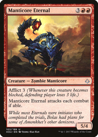 Manticore Eternal [Hour of Devastation] ESPAÑOL