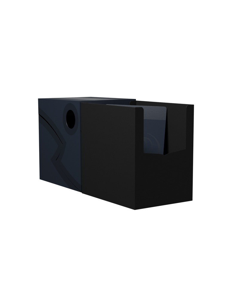 Dragon Shield Double Shell - Midnight Blue