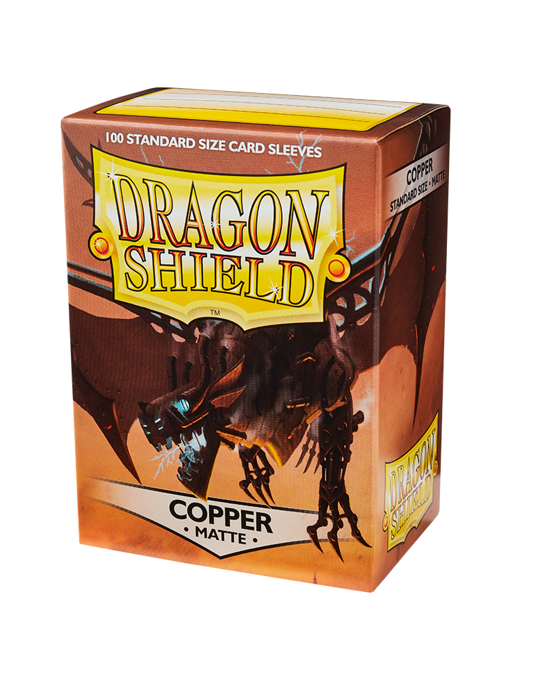 Dragon Shield 100 Matte Copper Standard