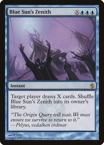 Blue Sun's Zenith [Mirrodin Besieged] ESPAÑOL