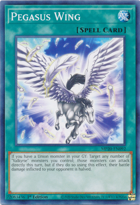 Pegasus Wing [MP20-EN092] Common ESPAÑOL