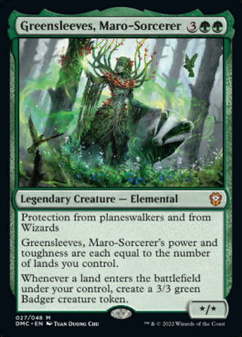 Greensleeves, Maro-Sorcerer [Dominaria United Commander] ESPAÑOL