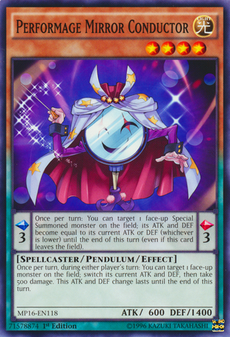 Performage Mirror Conductor [MP16-EN118] Common ESPAÑOL