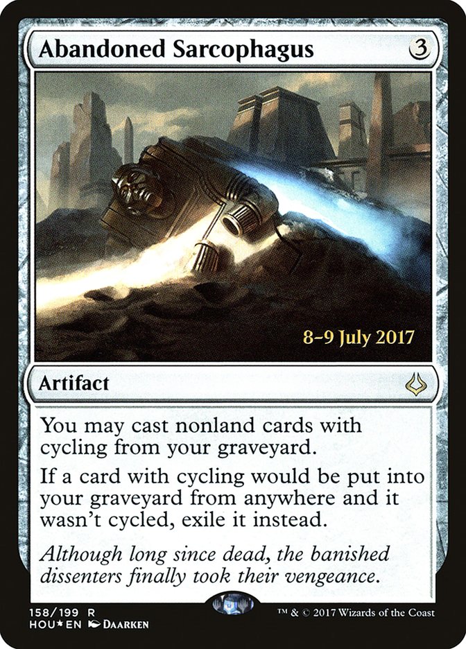 Abandoned Sarcophagus [Hour of Devastation Prerelease Promos] PORTUGUES