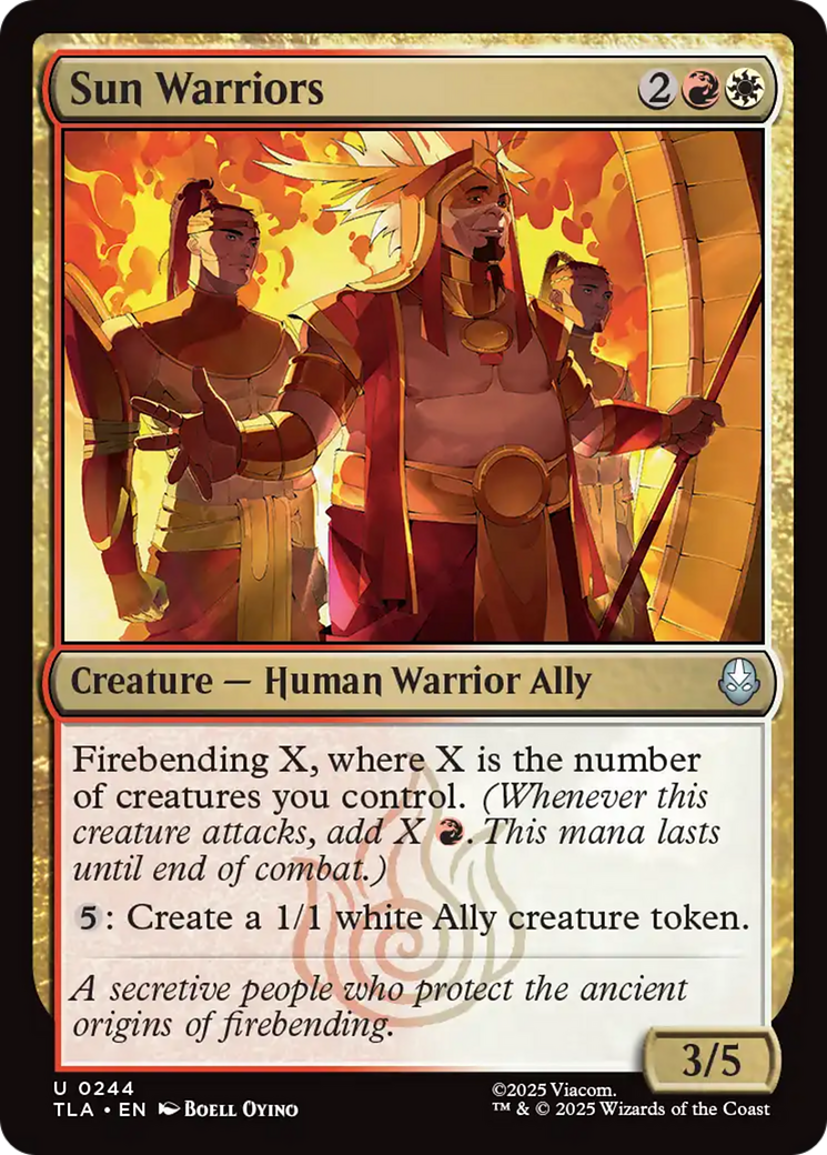 Sun warriors [Avatar: The Last Airbender]