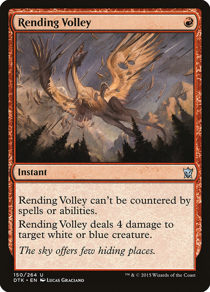 Rending Volley [Dragons of Tarkir] ESPAÑOL