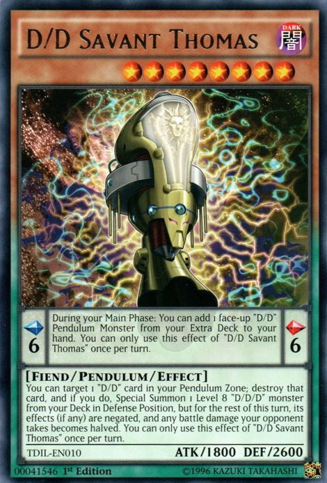 D/D Savant Thomas [TDIL-EN010] Rare  ESPAÑOL