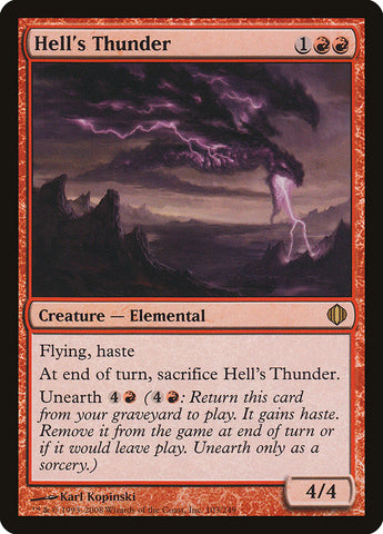 Hell's Thunder [Shards of Alara] ESPAÑOL