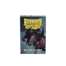 Dragon Shield 100 Matte Outer Sleeves Black