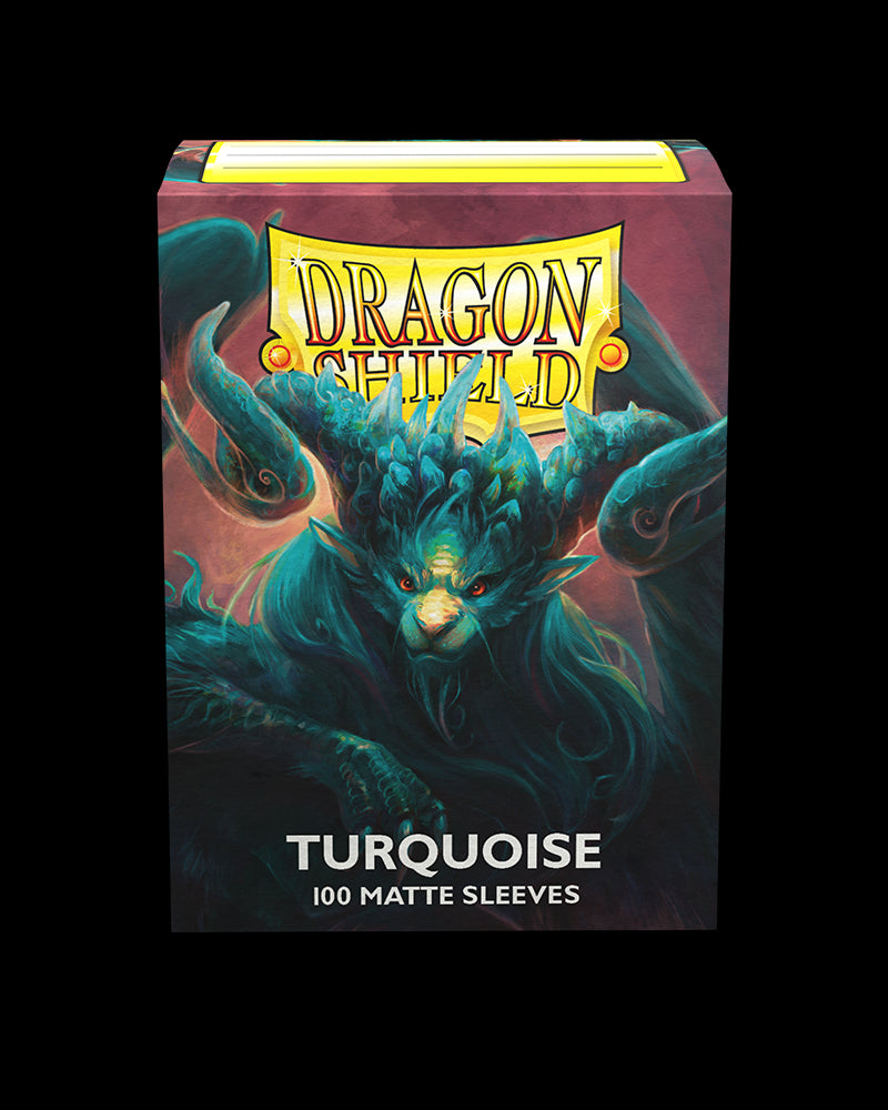 Dragon Shield 100 Matte Turquoise Standard