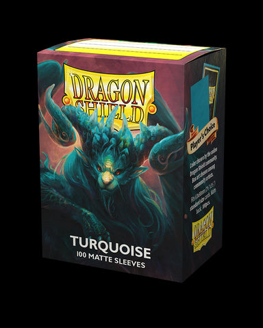 Dragon Shield 100 Matte Turquoise Standard
