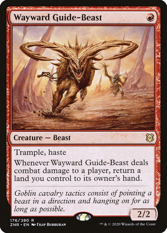 Wayward Guide-Beast [Zendikar Rising] ESPAÑOL