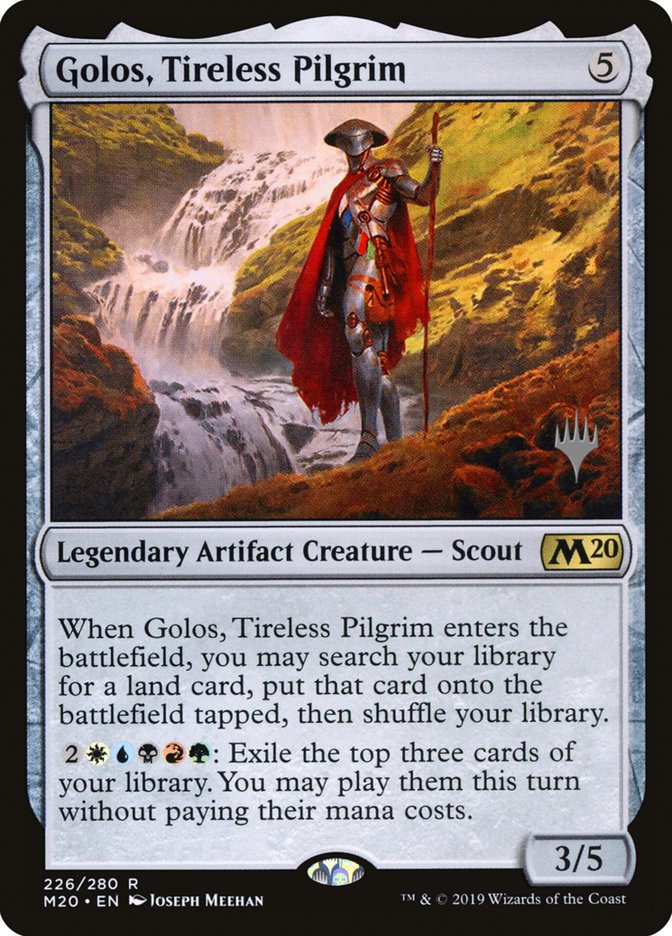 Golos, Tireless Pilgrim (Promo Pack) [Core Set 2020 Promos] ESPAÑOL