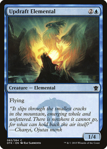 Updraft Elemental [Dragons of Tarkir] JAPONES