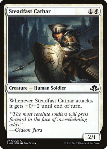 Steadfast Cathar [Eldritch Moon] ESPAÑOL