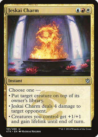 Jeskai Charm [Khans of Tarkir]  JAPONES