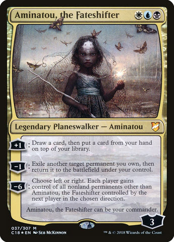 Aminatou, the Fateshifter [Commander 2018] ESPAÑOL