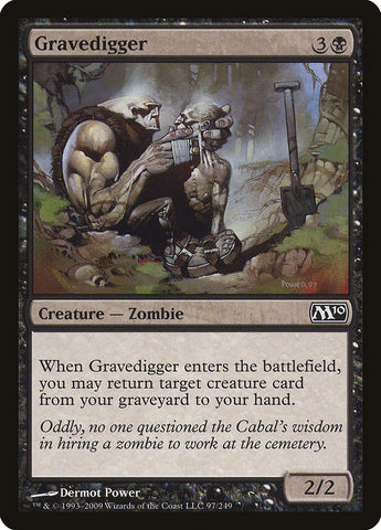 Gravedigger [Magic 2010]  JAPONES