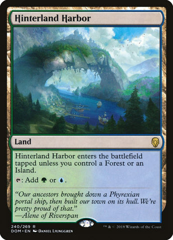 Hinterland Harbor [Dominaria] ESPAÑOL