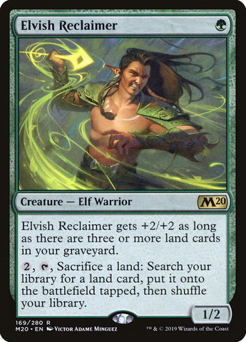 Elvish Reclaimer [Core Set 2020] ESPAÑOL