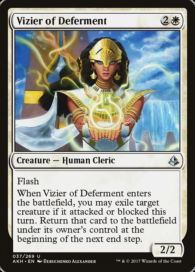 Vizier of Deferment [Amonkhet] JAPONES