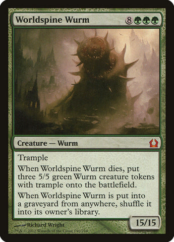 Worldspine Wurm [Return to Ravnica] ESPAÑOL