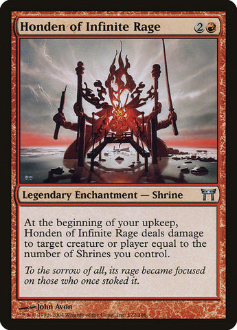 Honden of Infinite Rage [Champions of Kamigawa] ESPAÑOL