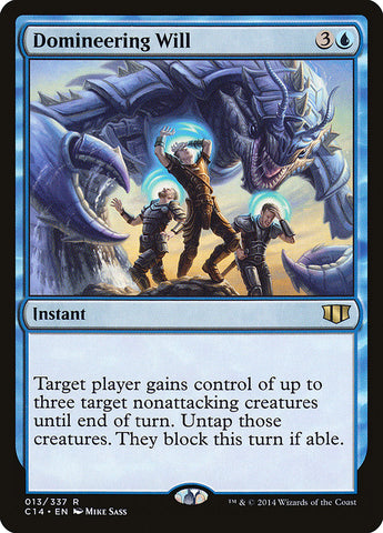 Domineering Will [Commander 2014] ESPAÑOL