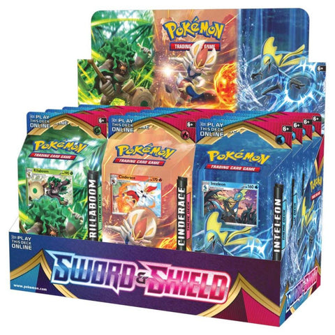 Sword & Shield - Theme Deck Display
