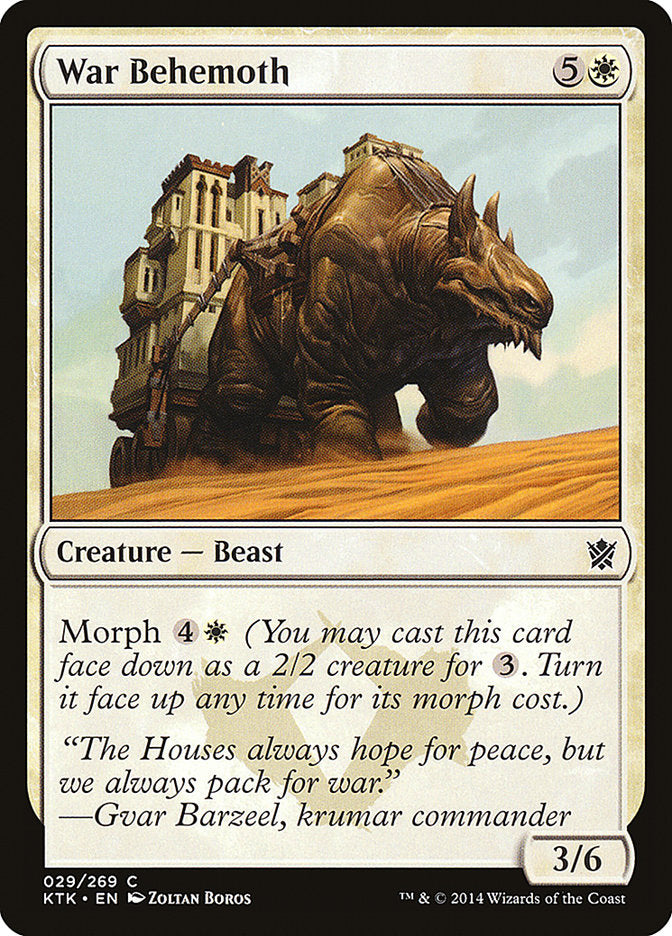 War Behemoth [Khans of Tarkir] RUSO