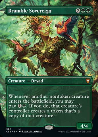 Bramble Sovereign (Borderless Alternate Art) [Commander Legends: Battle for Baldur's Gate] ESPAÑOL